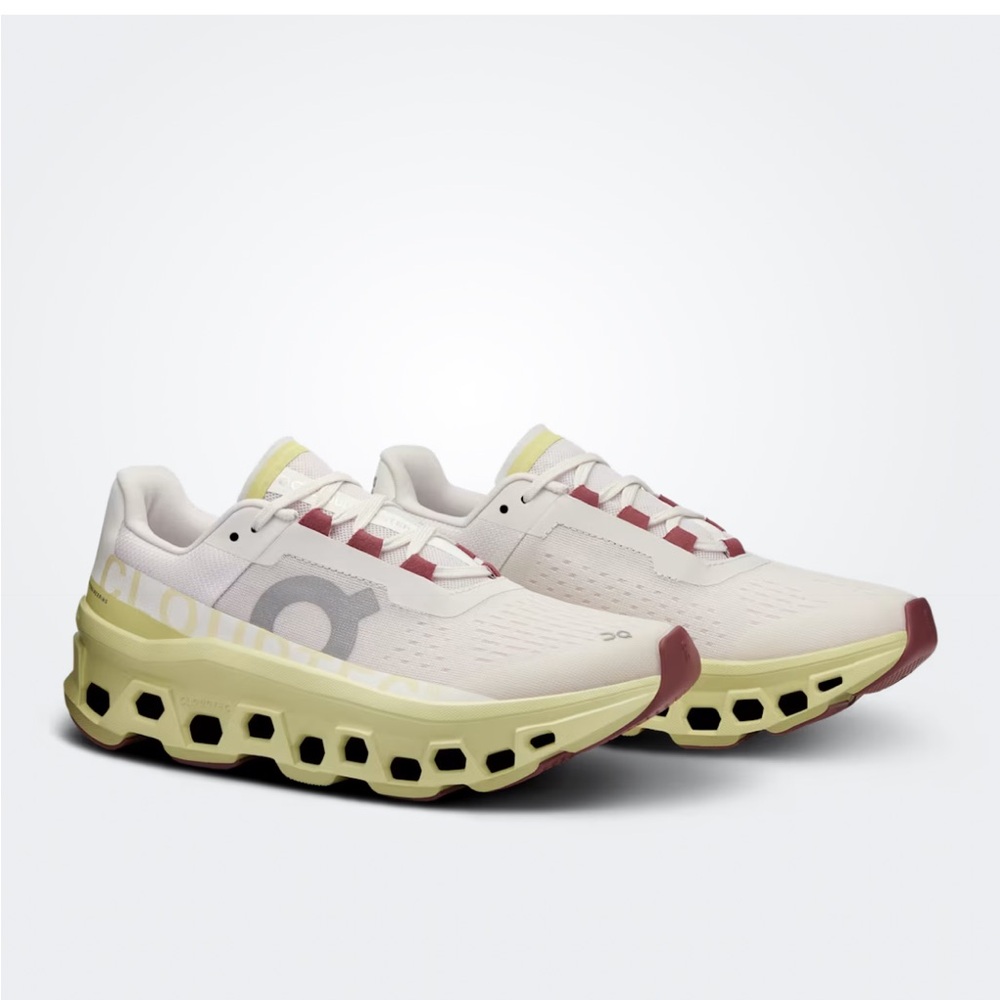 On Cloudgo Wide Running Shoes Sneaker Frost/ Acacia Women’s  Size US 11 * Rare